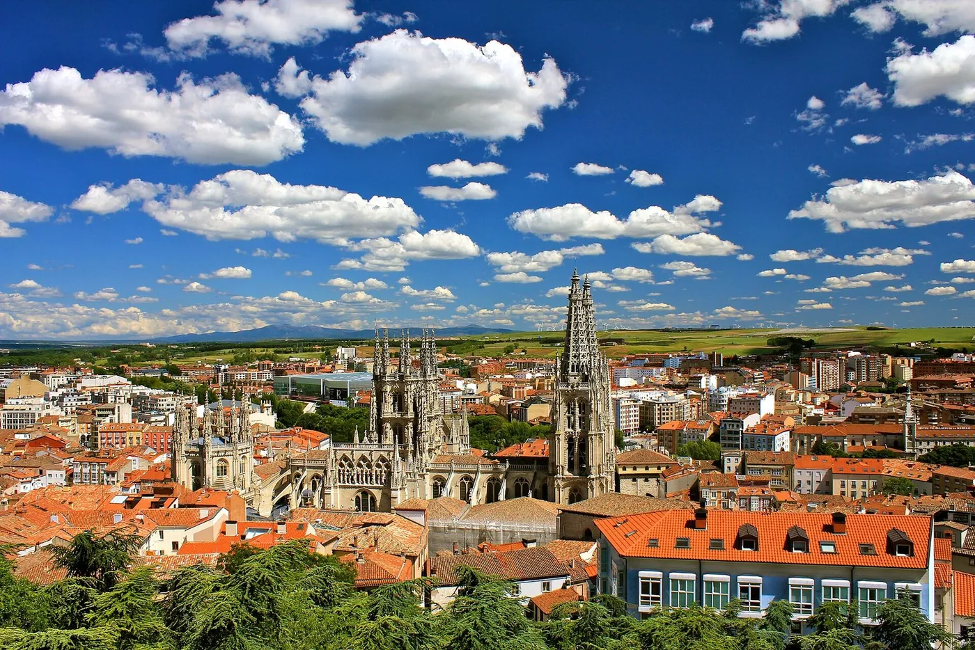 Burgos city view