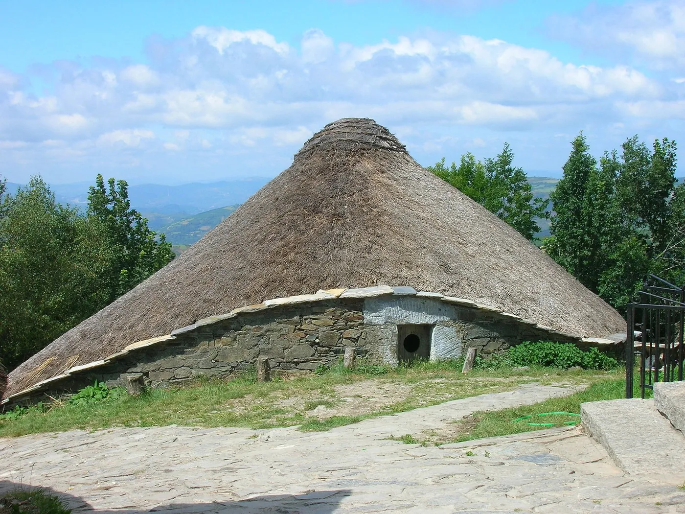 Palloza in O Cebreiro