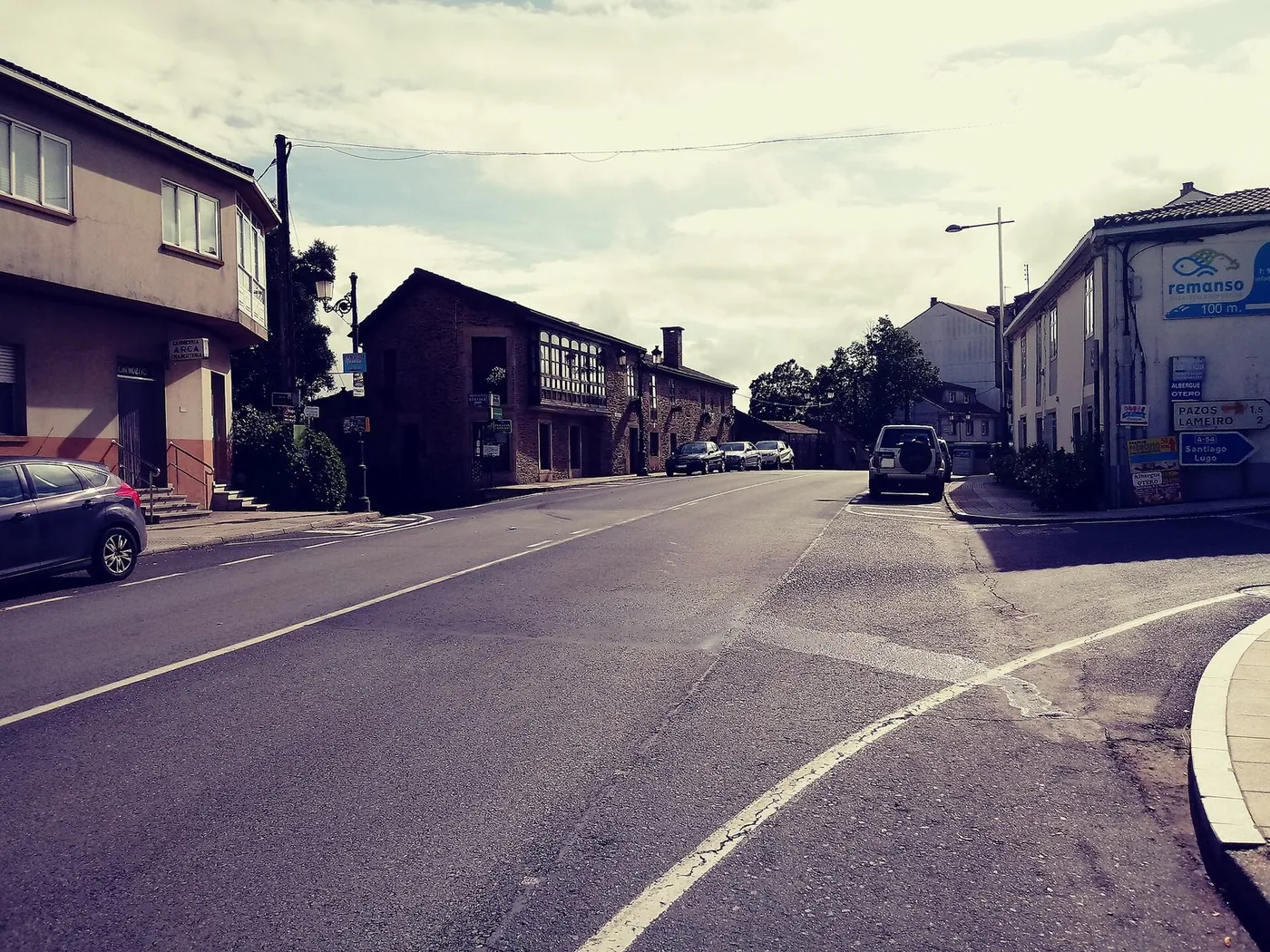 Road in O Pedrouzo