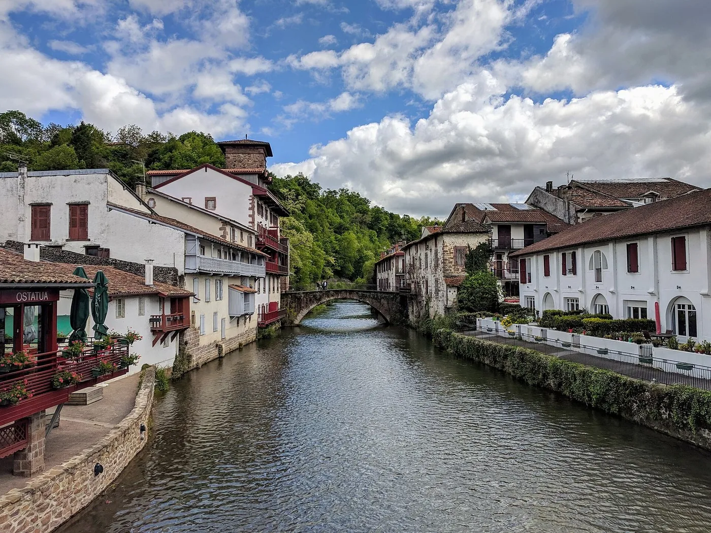 River Nive in Saint-Jean-Pied-de-Port