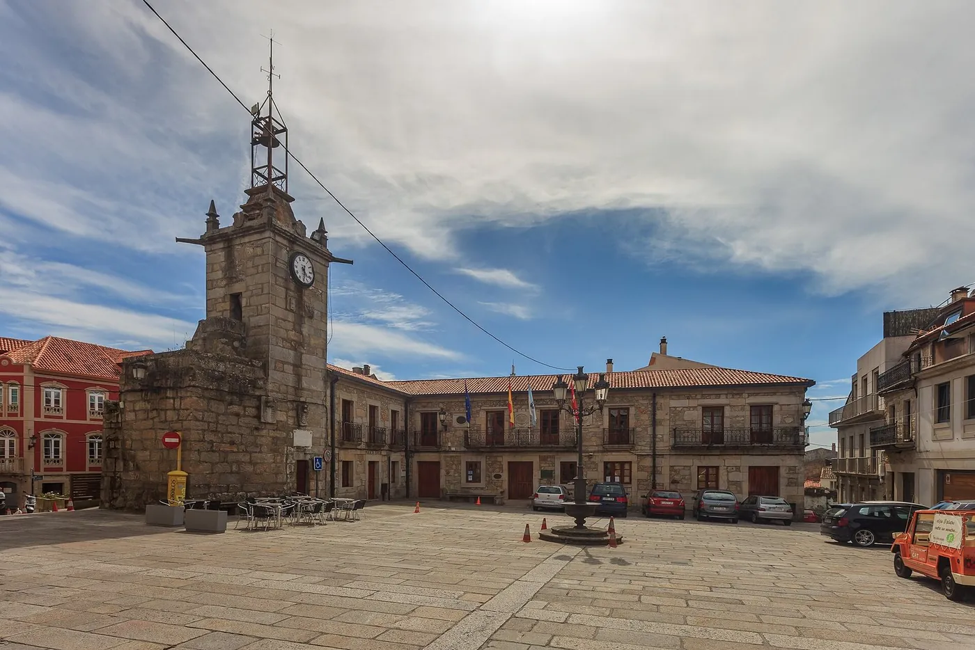 Town hall in A Guarda