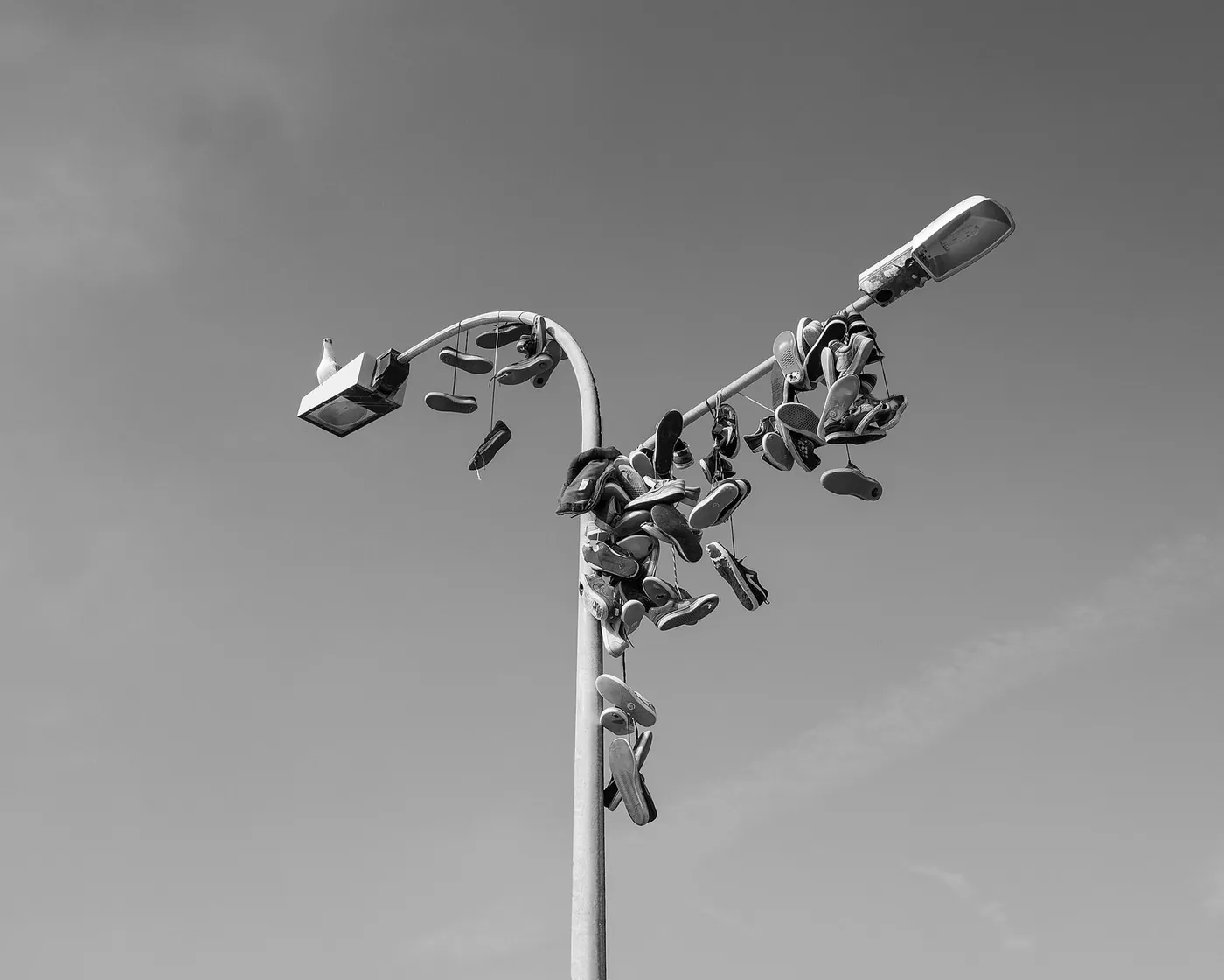 Street light in A Guarda