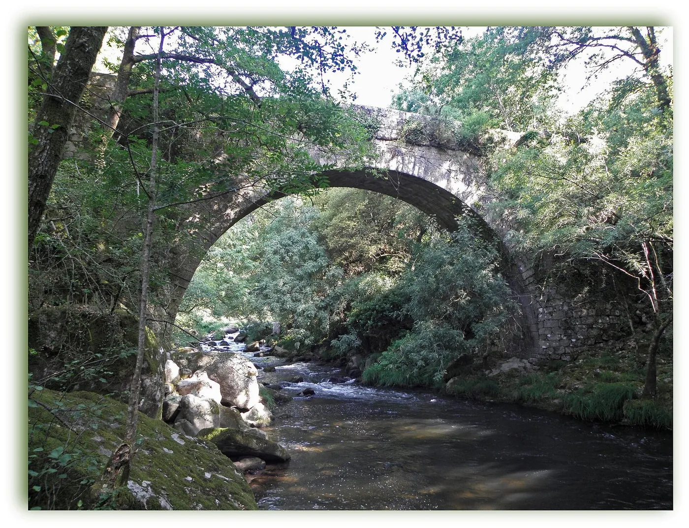 Ponte Romana de Segade in Caldas de Reis, Spain