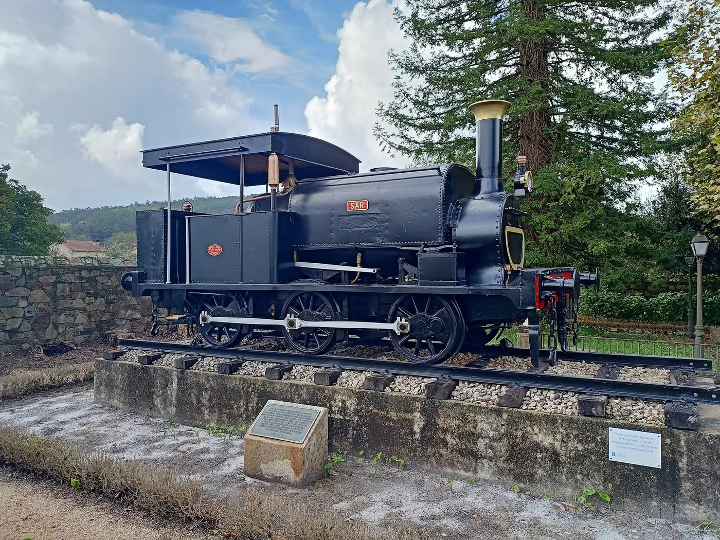 Locomotora in Padrón