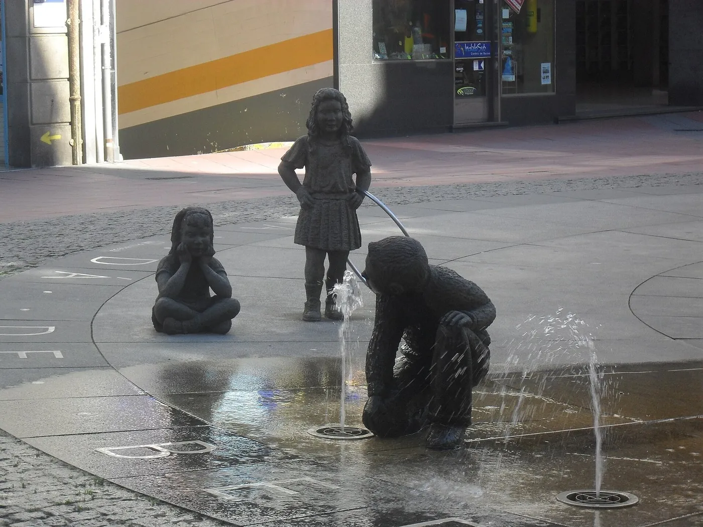 Fonte dos Nenos in Pontevedra, Spain