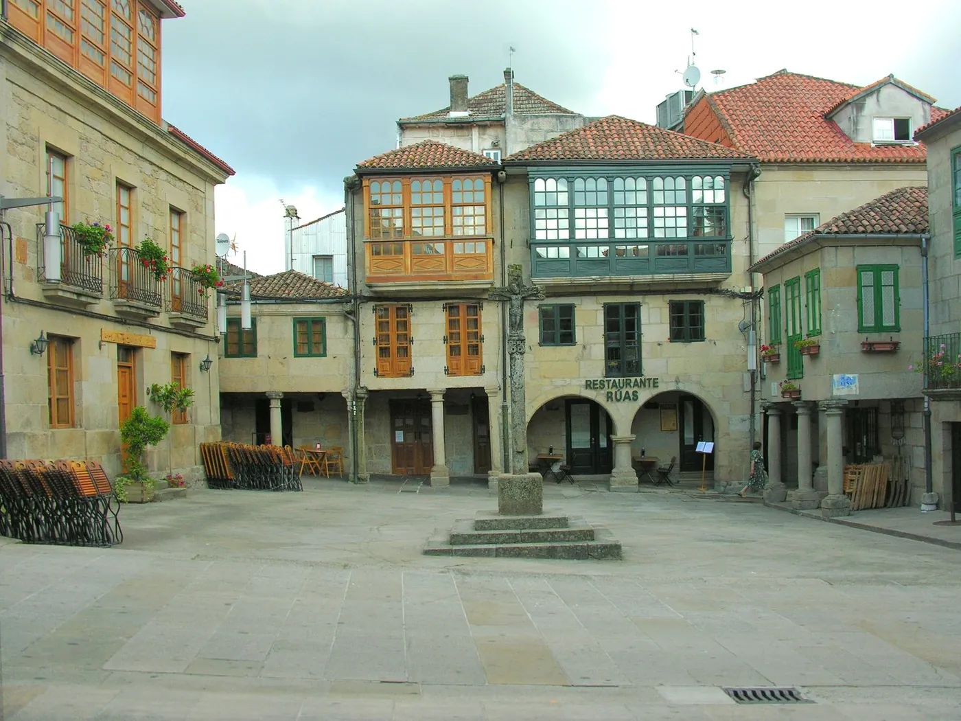 Praza da leña in Pontevedra