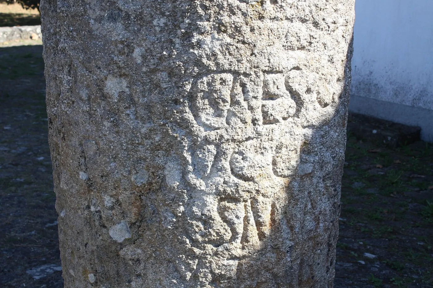 Miliario romano in Rubiães